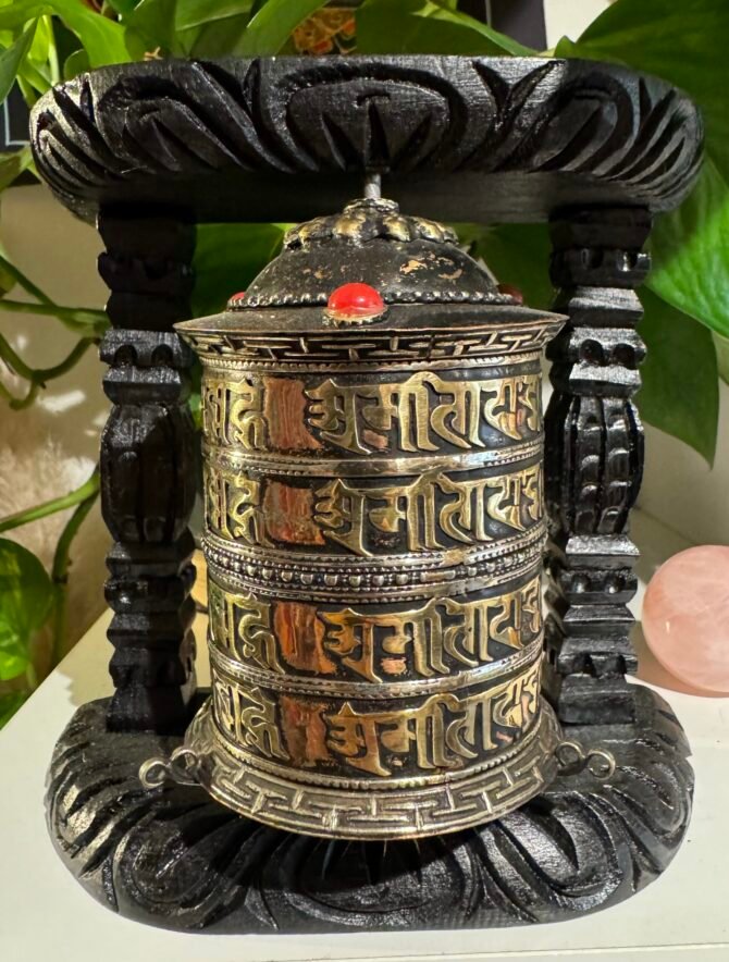 Wall Hanging Prayer Wheel 10 cm