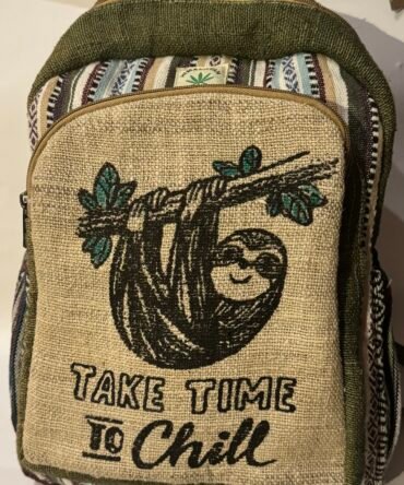 Hemp Bag SIZE: 17 X 15 X 3 IN INCH