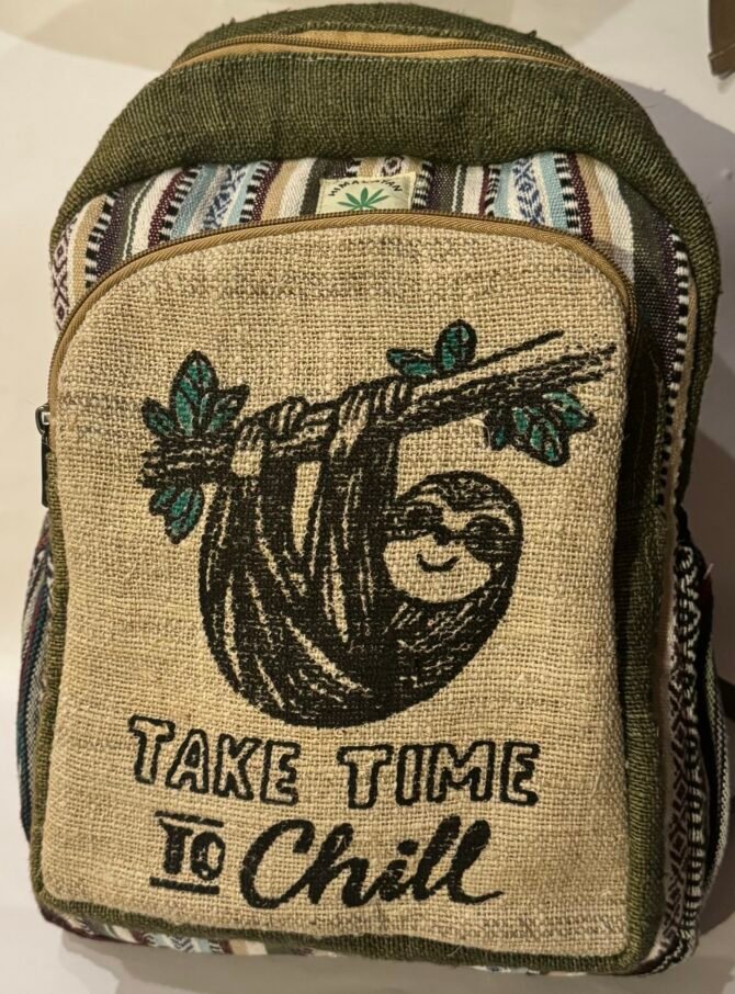 Hemp Bag SIZE: 17 X 15 X 3 IN INCH