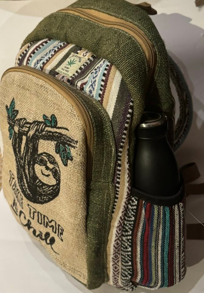 Hemp Bag SIZE: 17 X 15 X 3 IN INCH - Image 3