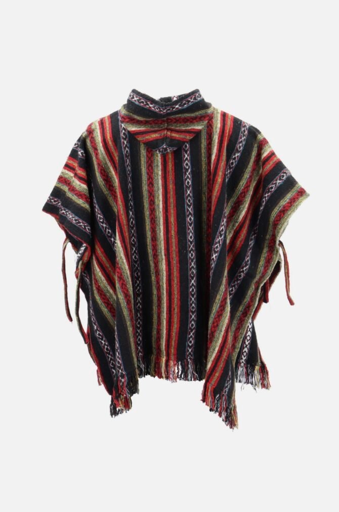 Gheri Poncho Handmade in Nepal - Image 4
