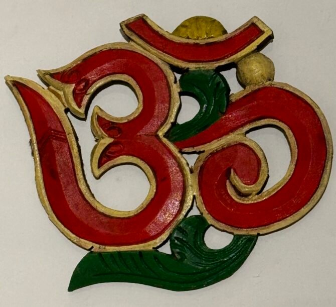 OM Wood  Carving