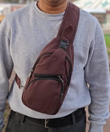 Urban Utility Canvas Sling Bag