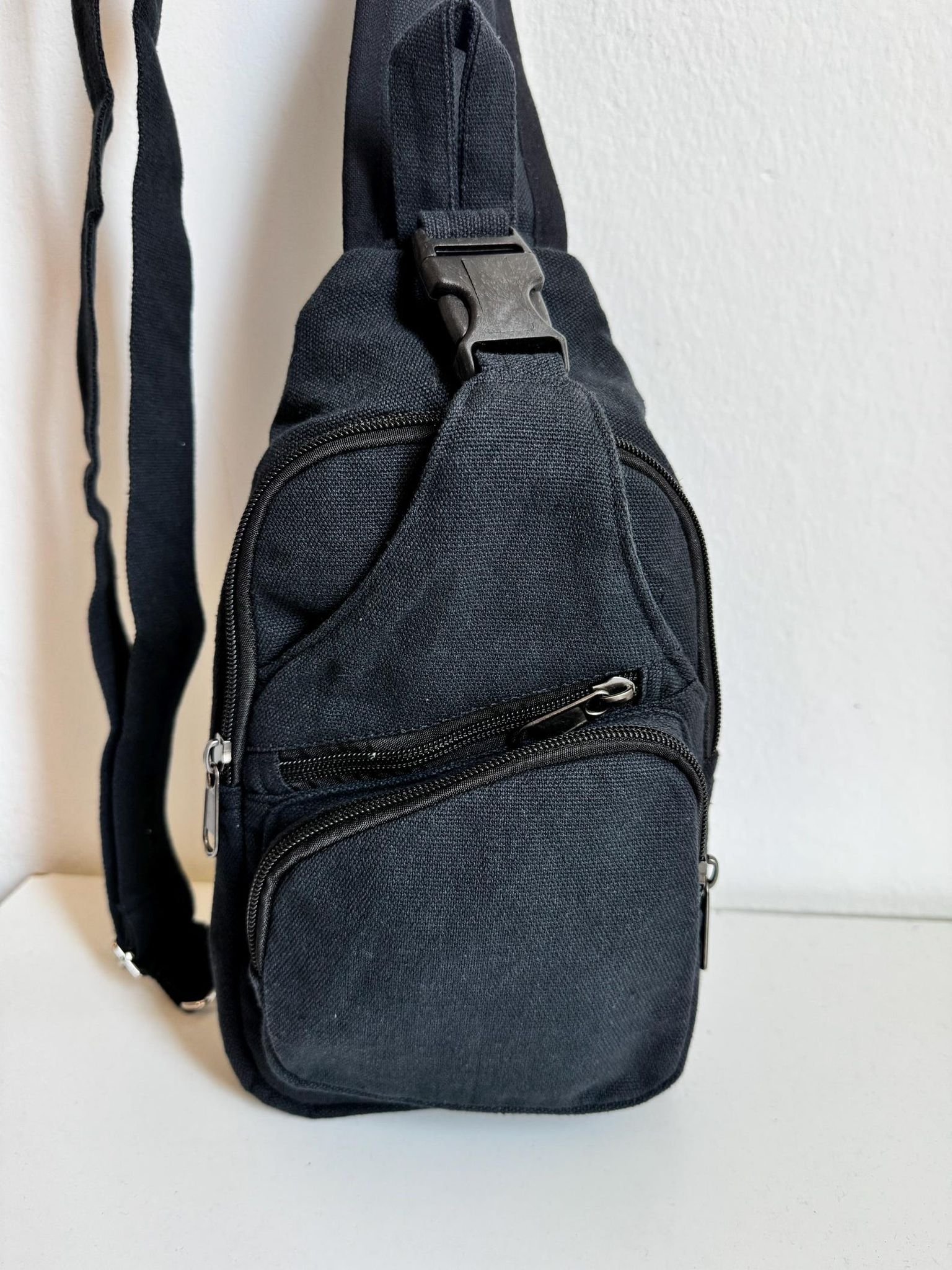 Urban Utility Canvas Sling Bag - Image 4