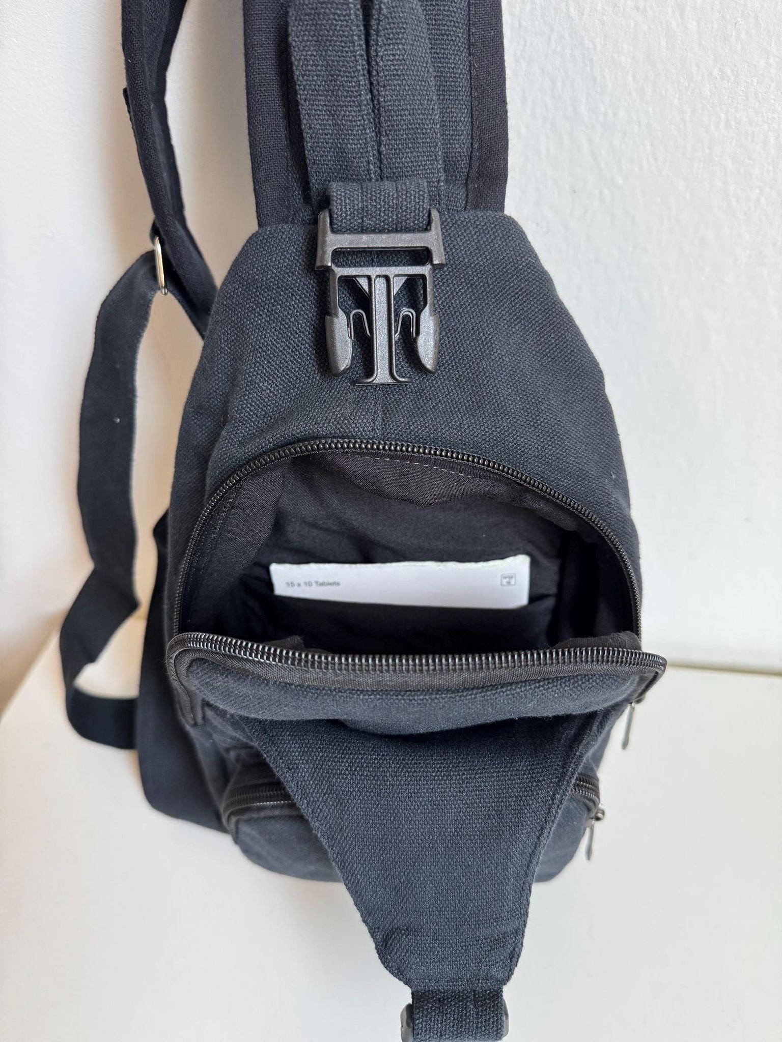 Urban Utility Canvas Sling Bag - Image 3