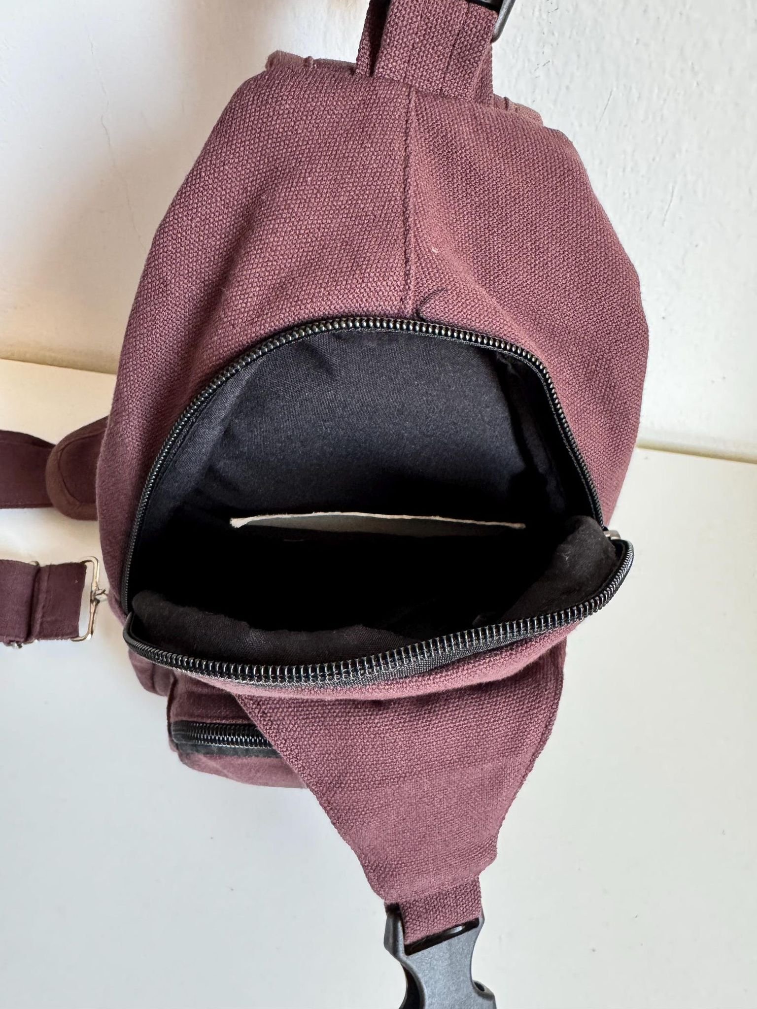 Urban Utility Canvas Sling Bag - Image 11