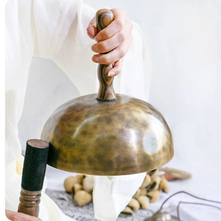 Handmade Singingbowl with Handle