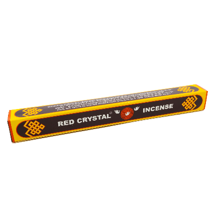 Tibetan Red Crystal Incense - Image 2